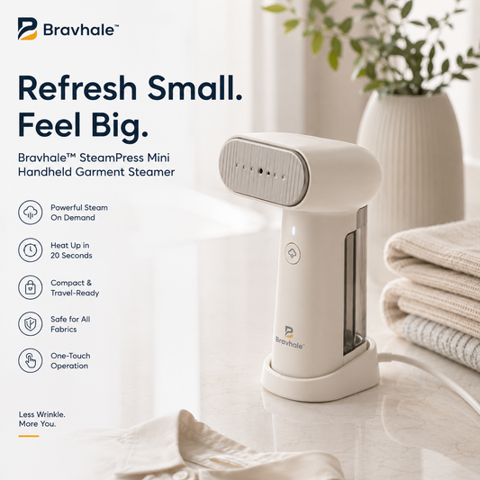 Bravhale™ SteamEase Go Portable Garment Refresher